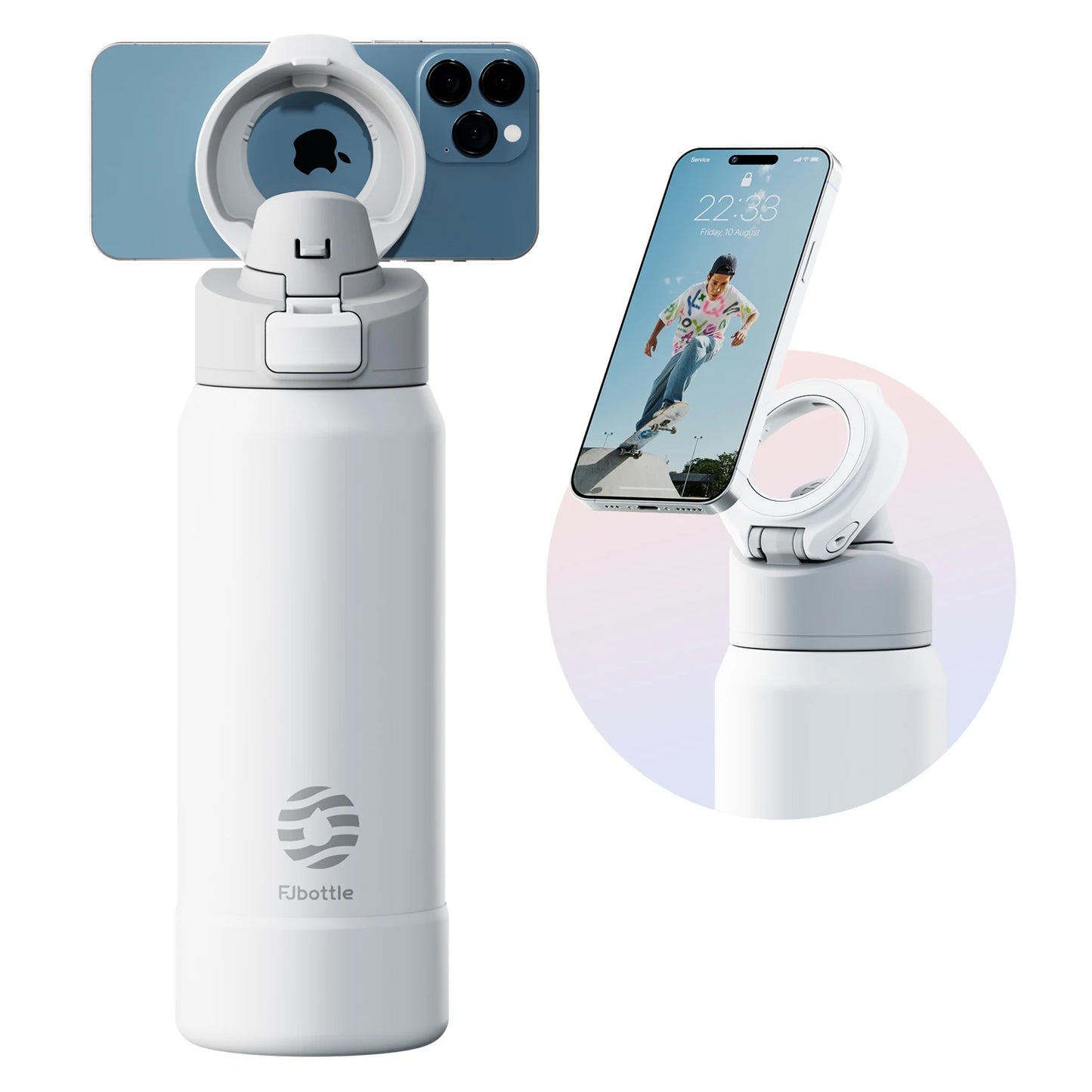 LockNSip™ FEIJIAN Magnetic Sport Water Bottle